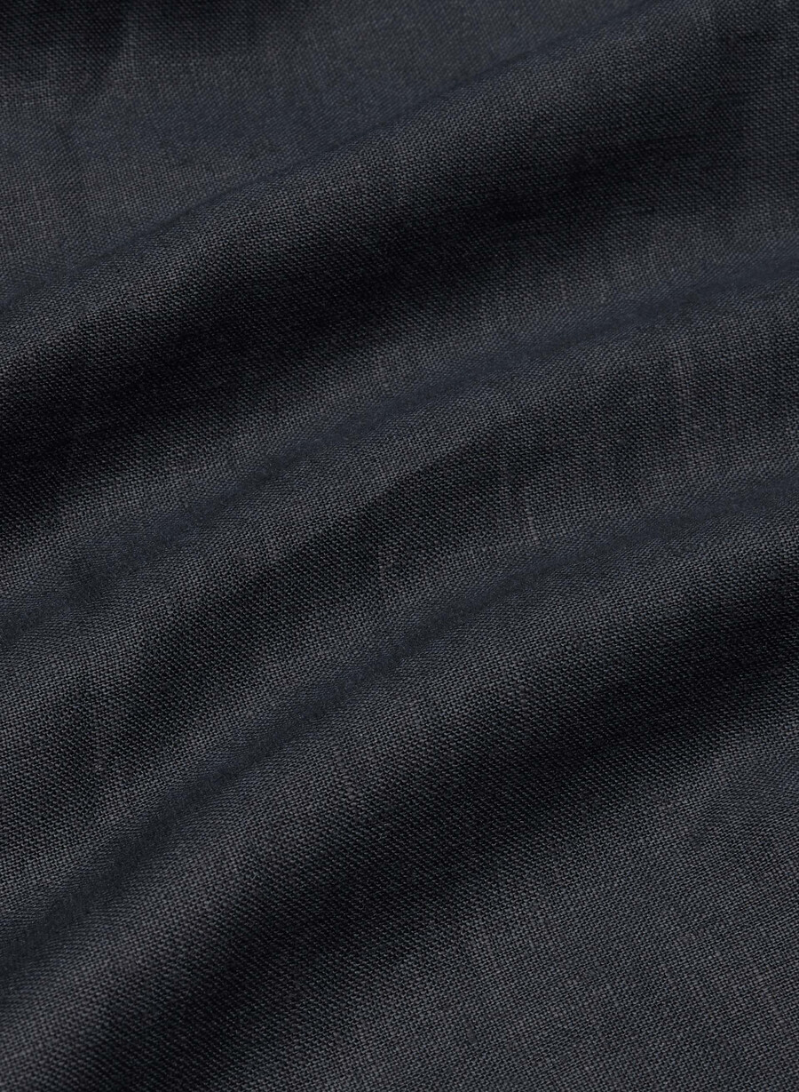 abito in lino anecdote dark navy