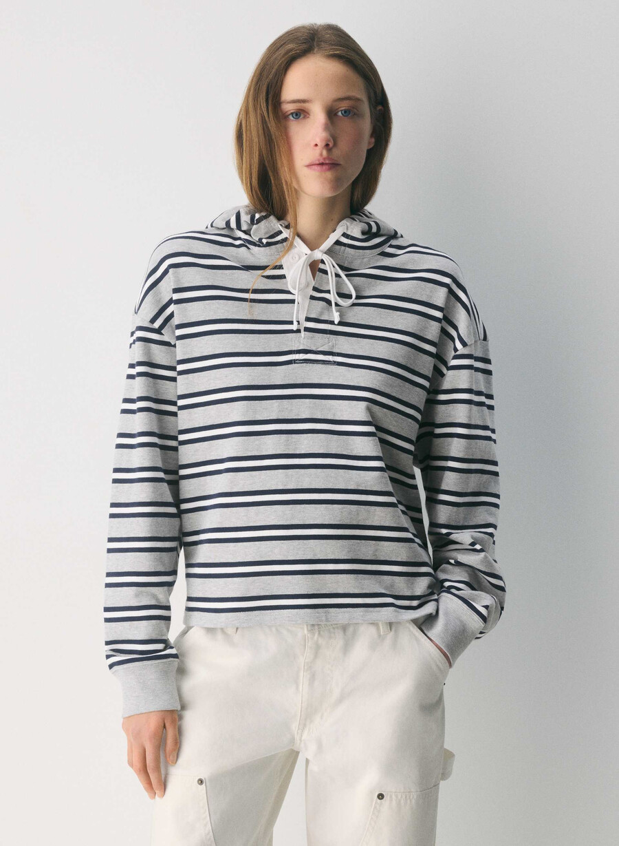 felpa con cappuccio mighty cotton wheels h chrome admiral