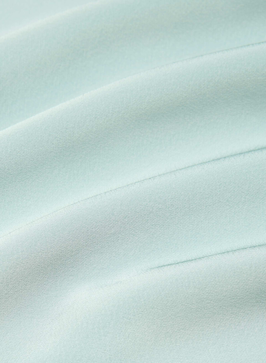 abito in raso luminaire goddess sage