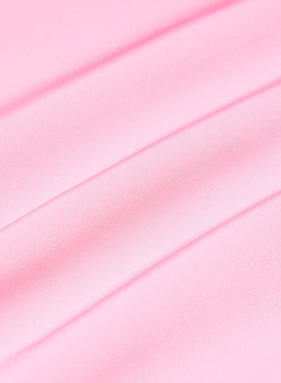 abito in raso duskfall jellybean pink