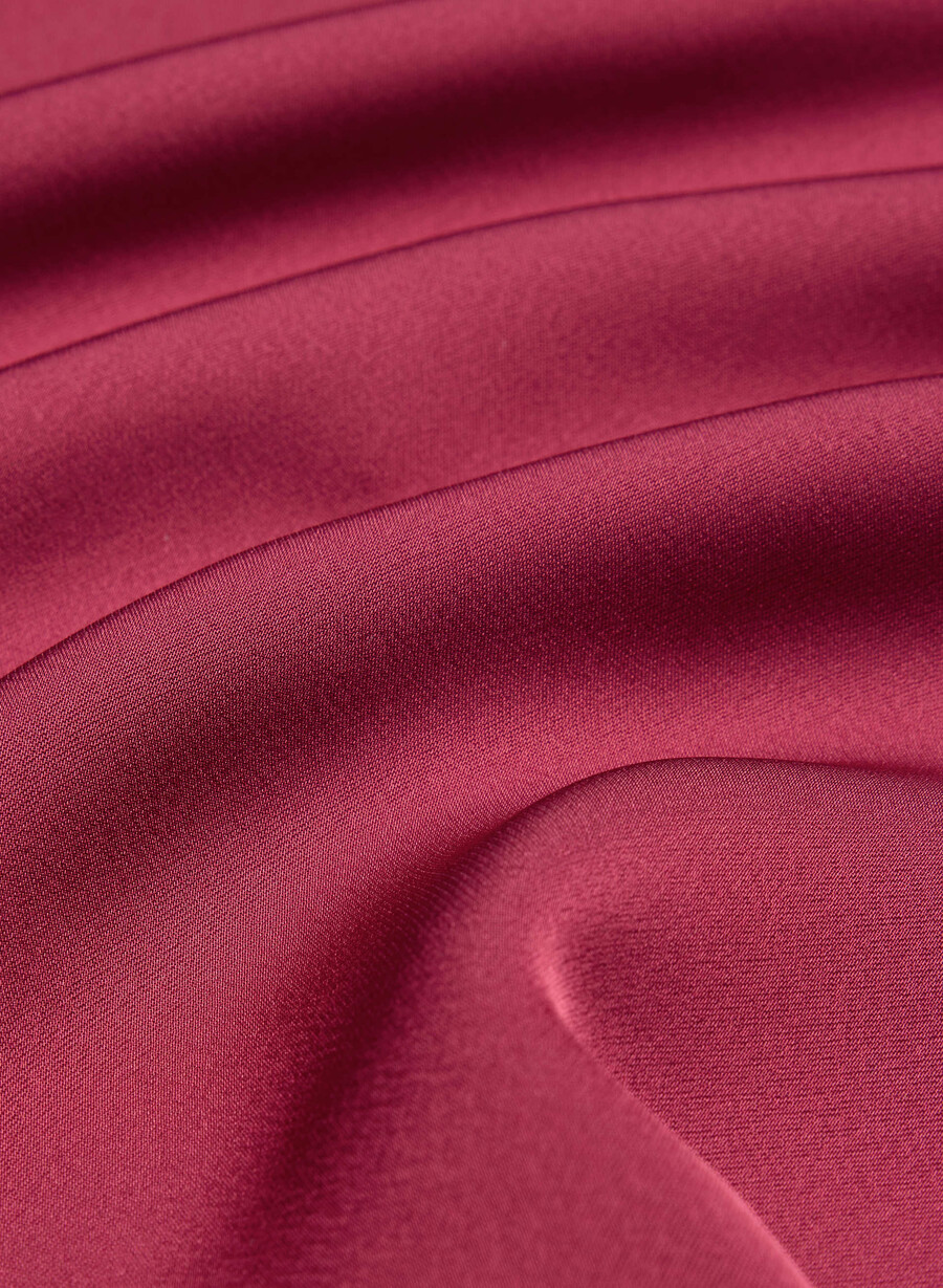 abito in raso posse juicy rose