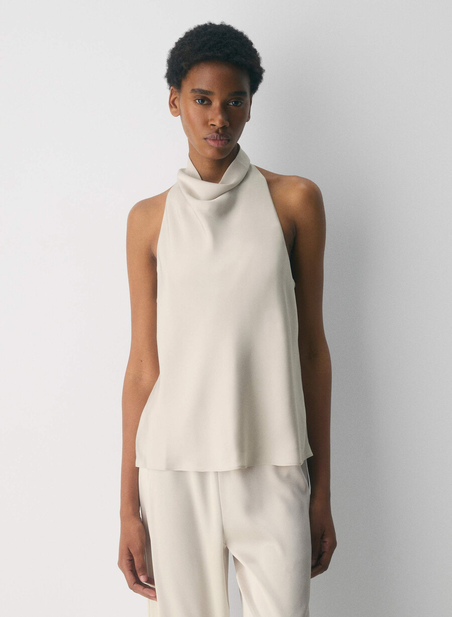 ordina satin top matte pearl