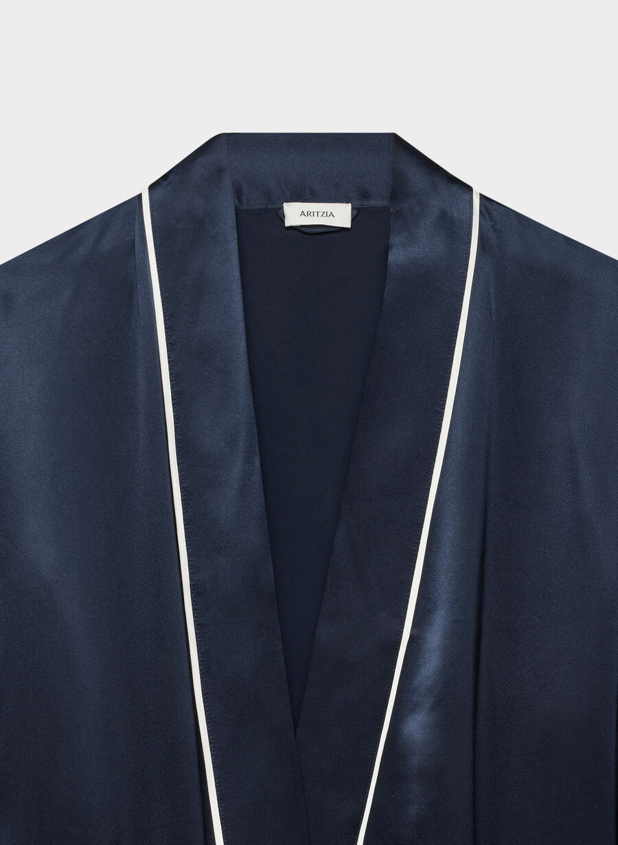 vestaglia da pigiama in seta nightside admiral