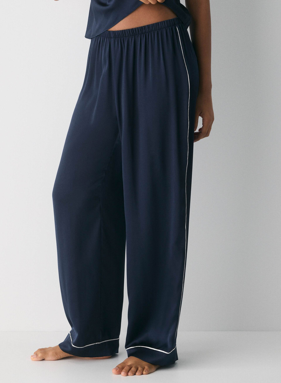 pantaloni del pigiama in seta nightside admiral