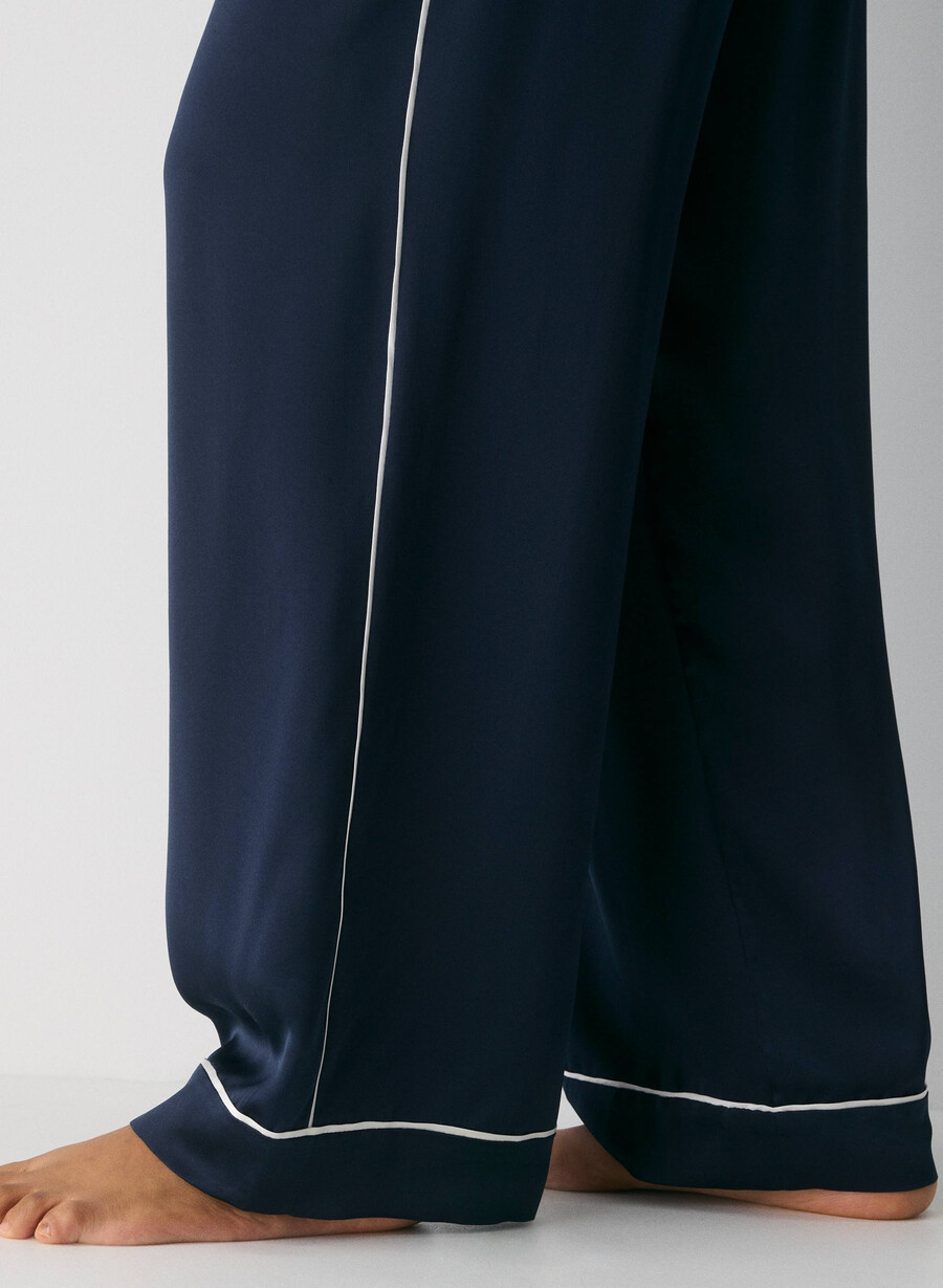 pantaloni del pigiama in seta nightside admiral