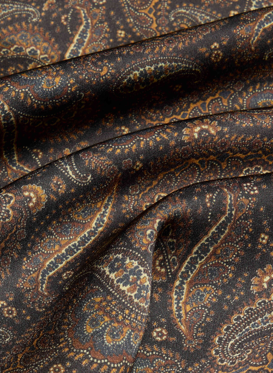 pantaloni del pigiama in seta nightside drk nt nvycnmn