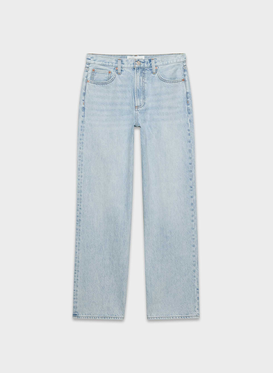 denim forum jeans larghi a vita bassa iggy anni 90 15 yrs brl thr bleu