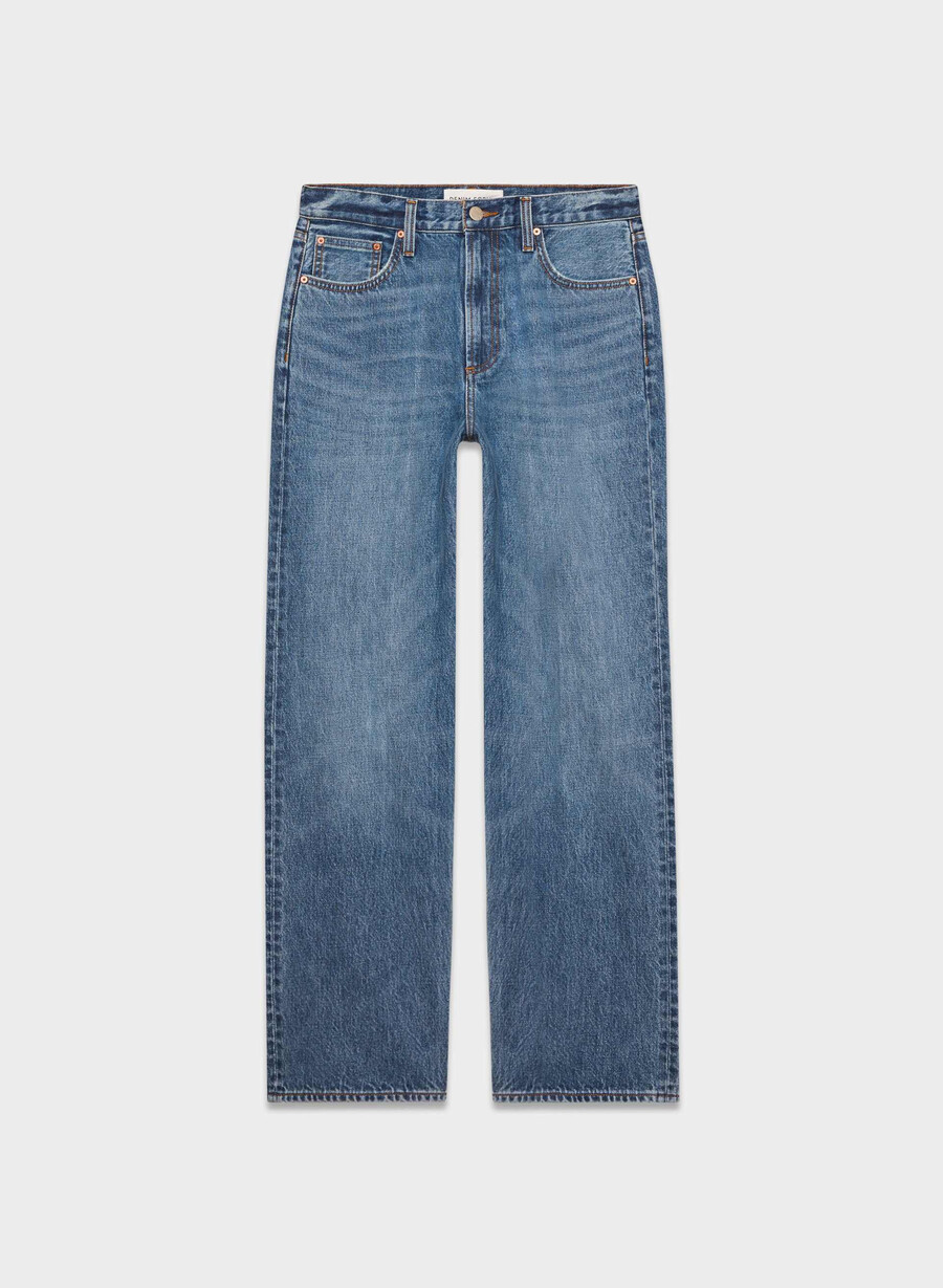 denim forum jeans larghi a vita bassa iggy anni 90 5 anni kiss n tell bl