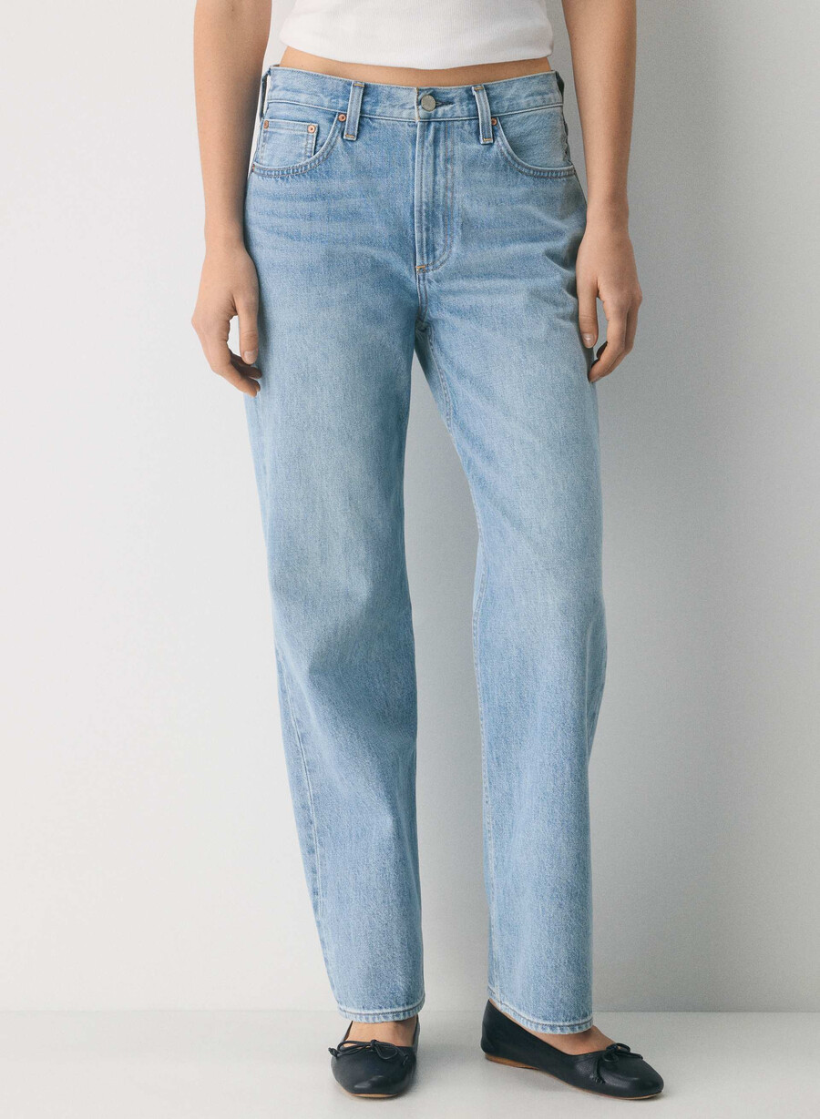denim forum iggy lo-rise baggy jean degli anni 90 7 yrs bleu taboo
