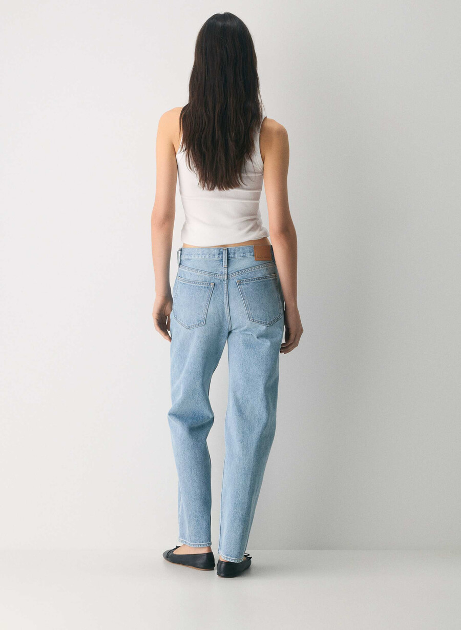 denim forum iggy lo-rise baggy jean degli anni 90 7 yrs bleu taboo