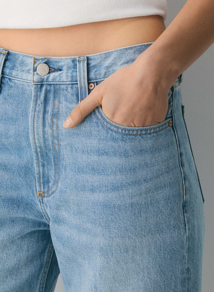 denim forum iggy lo-rise baggy jean degli anni 90 7 yrs bleu taboo