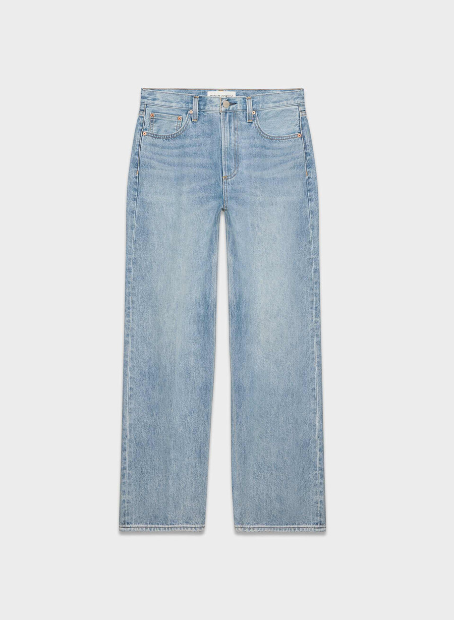 denim forum iggy lo-rise baggy jean degli anni 90 7 yrs bleu taboo