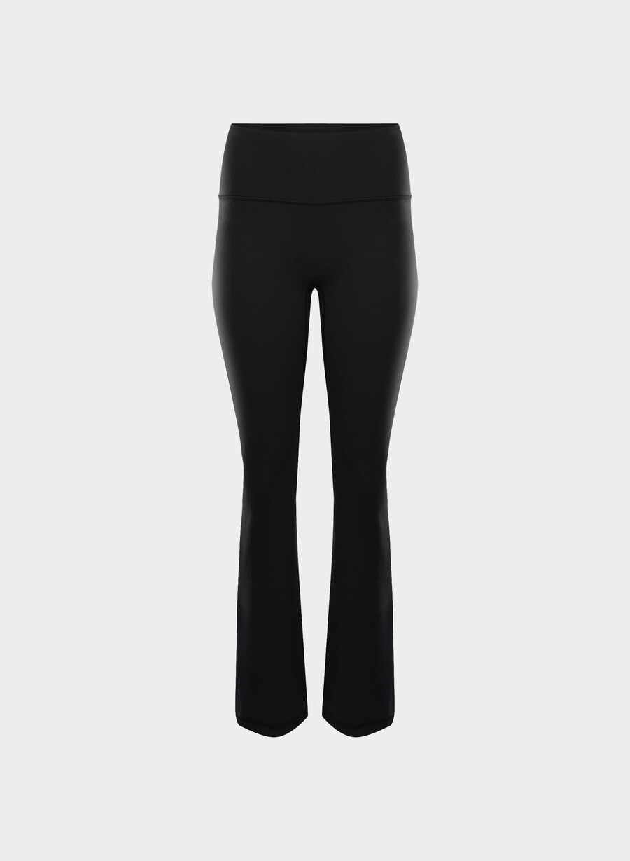 butter cheeky infinite hi flare 30 legging nero