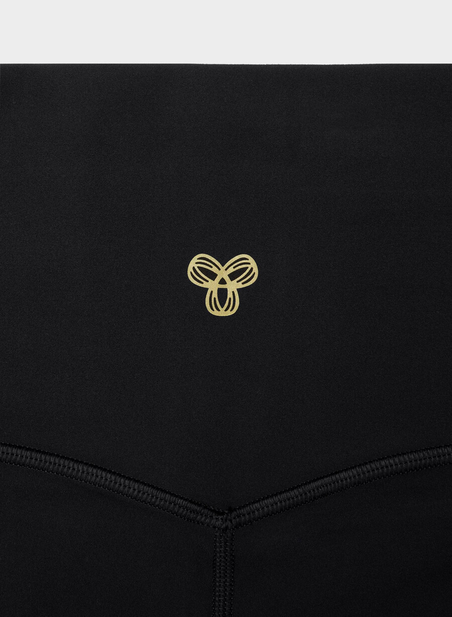 butter cheeky infinite hi flare 30 legging nero