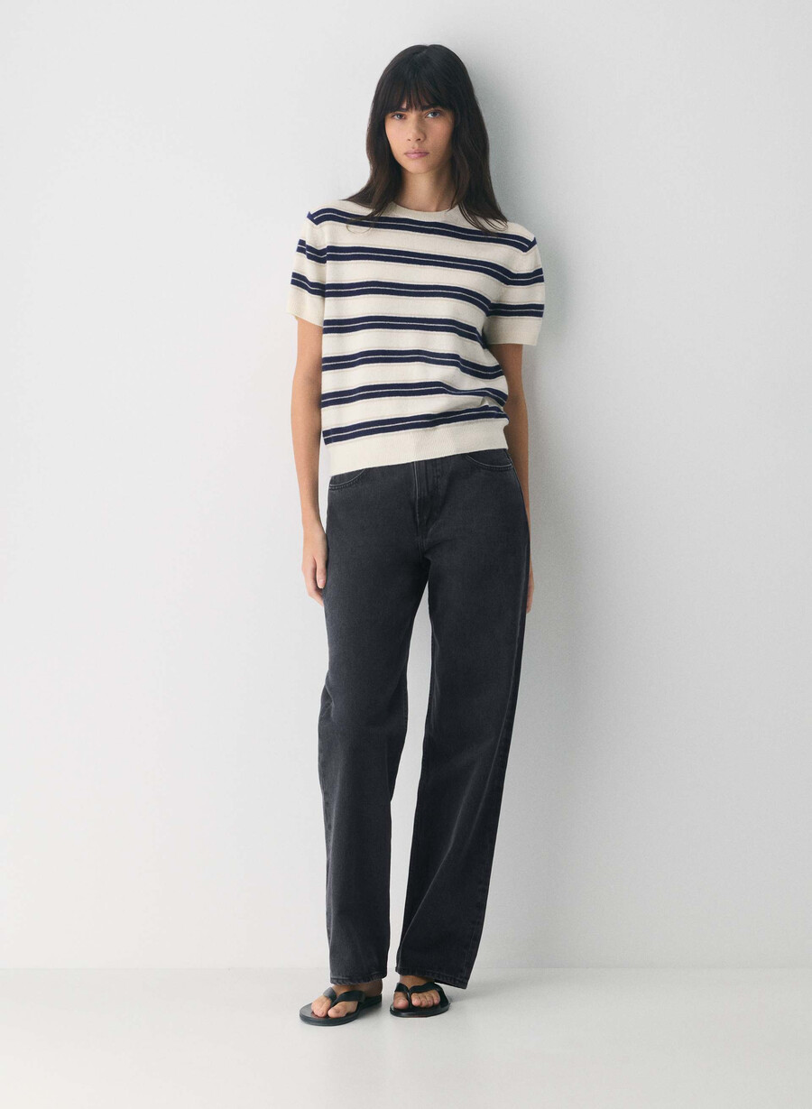 maglione bloor in cashmere nudo lt birch admiral