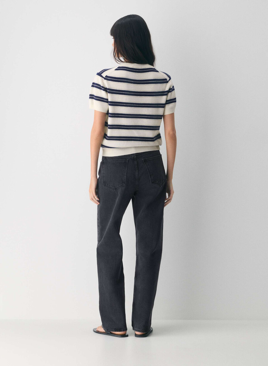 maglione bloor in cashmere nudo lt birch admiral