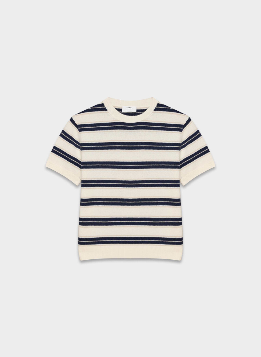 maglione bloor in cashmere nudo lt birch admiral