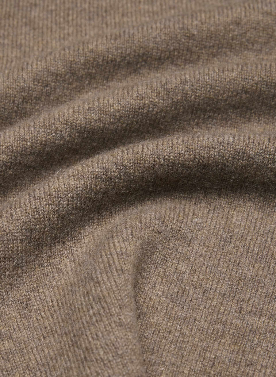 maglione bare cashmere bloor heather folio brown