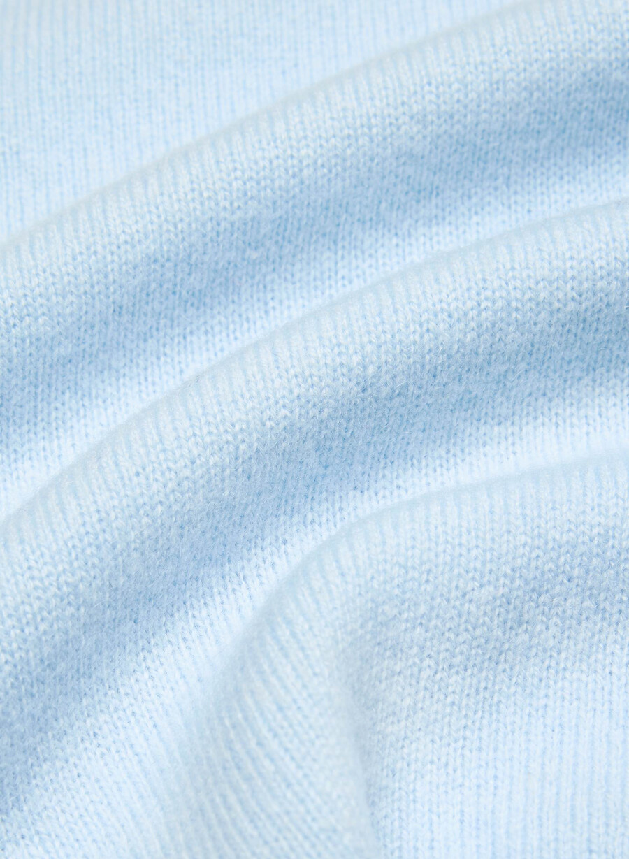 maglione polo bare cashmere cellini villa blue
