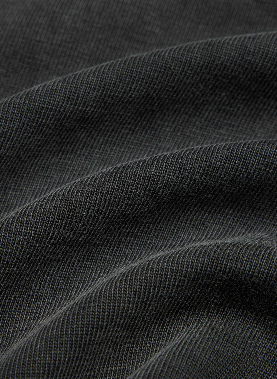 mighty cotton ramos longsleeve lived-in blackblack