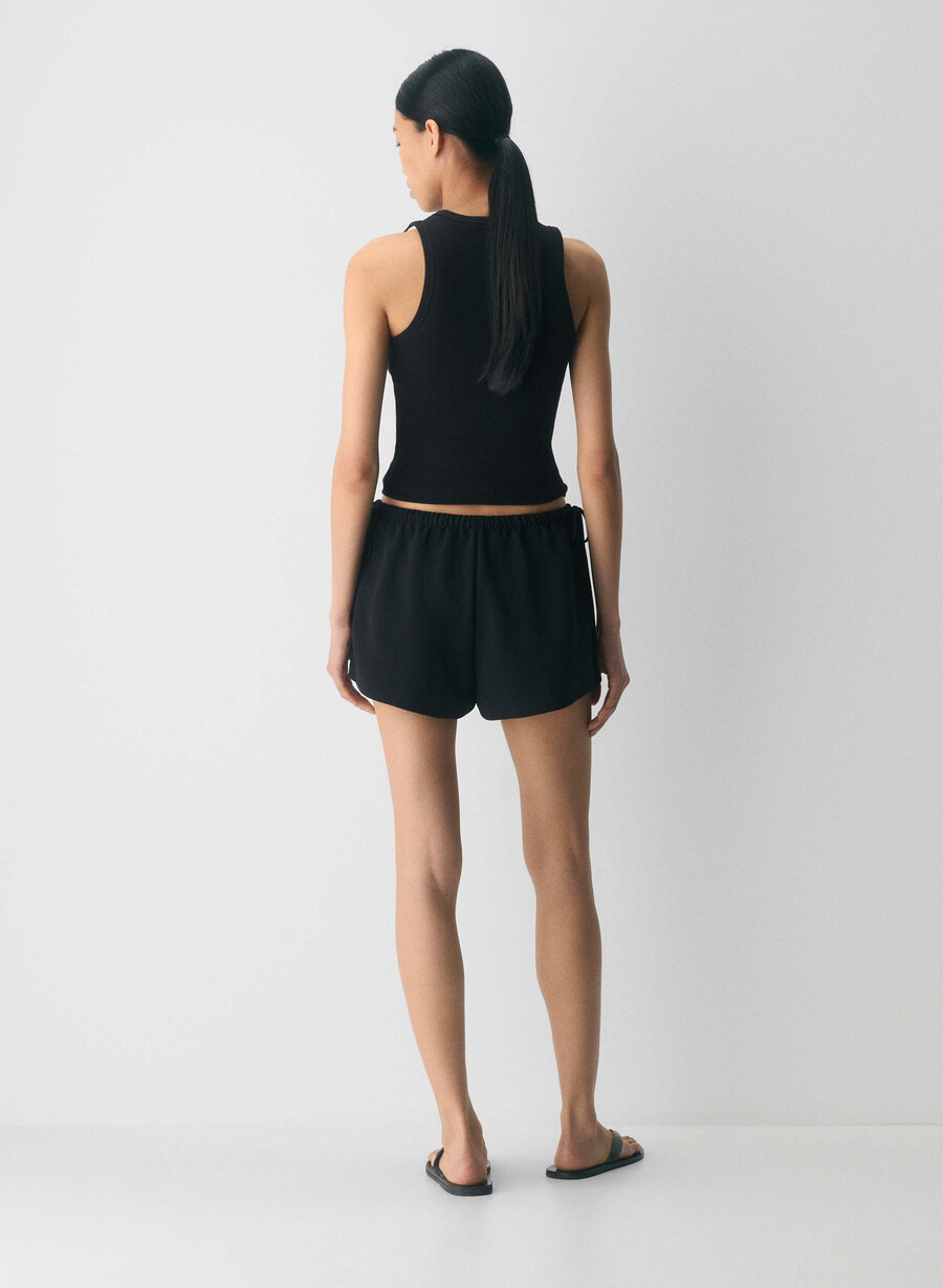 pantaloncini artisan - crepette nero