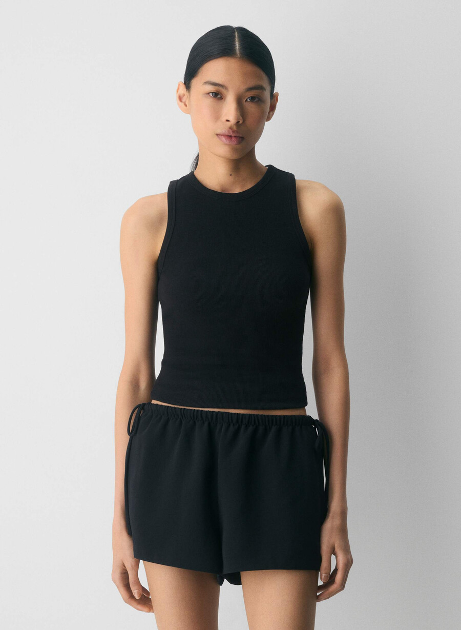 pantaloncini artisan - crepette nero