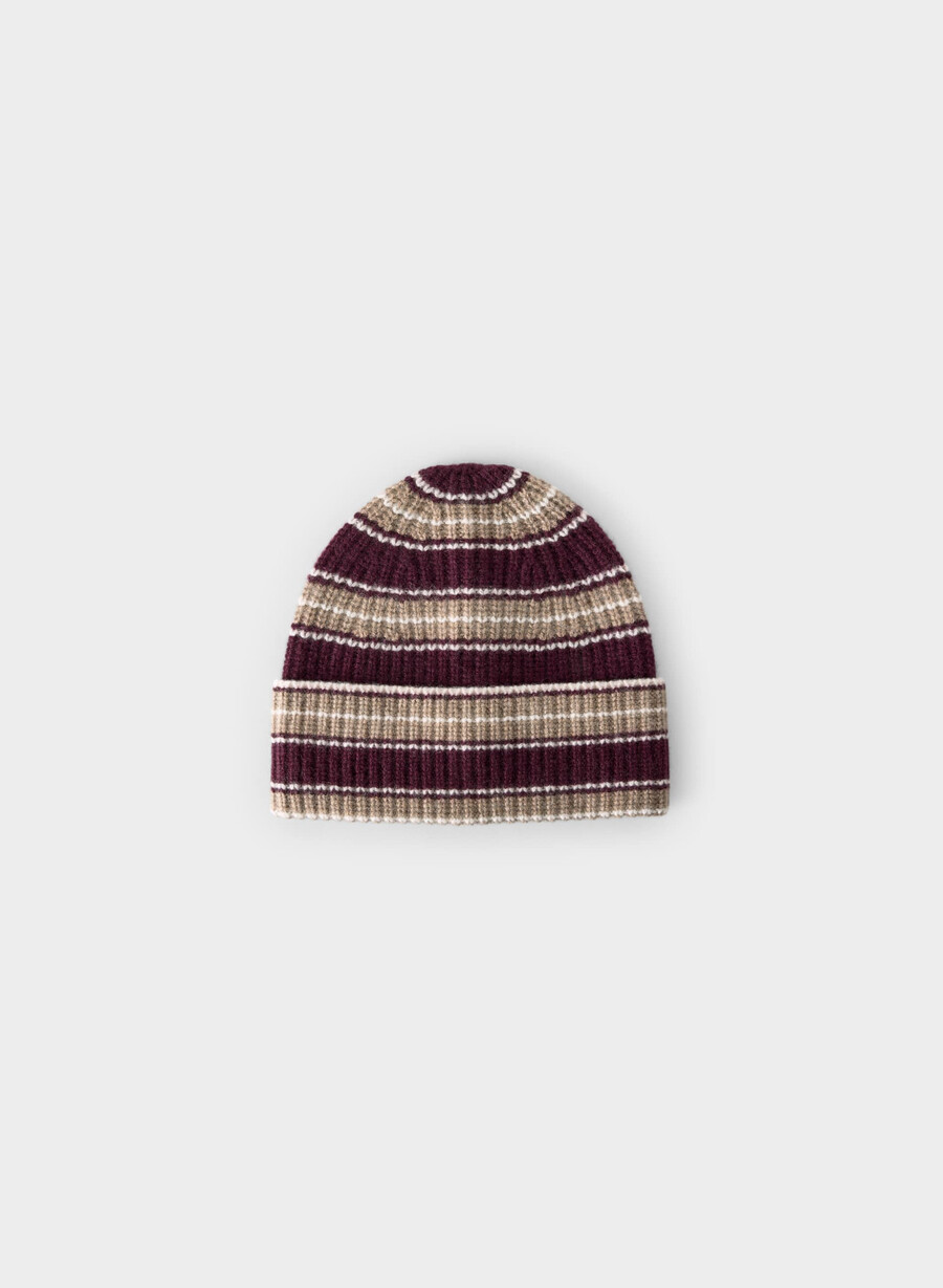 berretto a coste in cashmere cdnhther nmd tpe