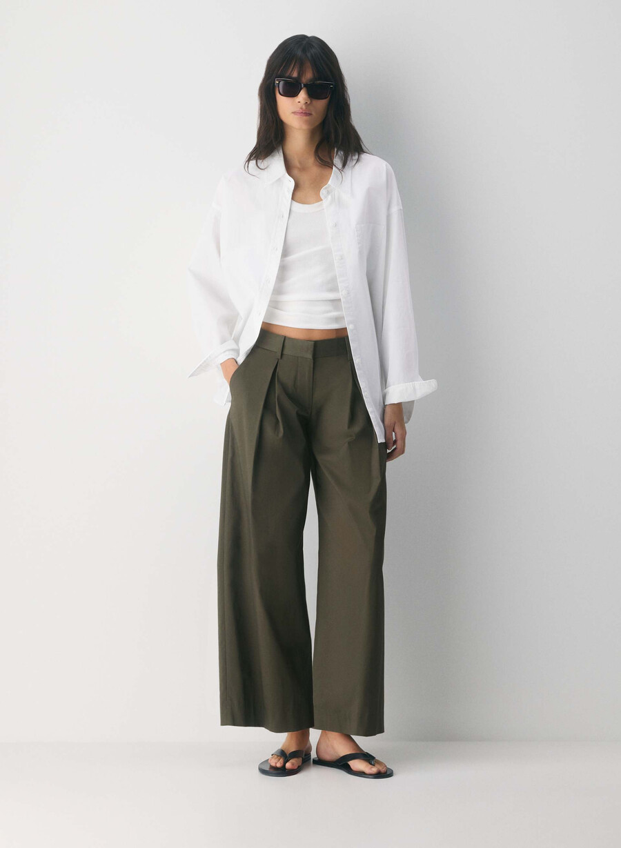 pantaloni middlebury - chino oliva scuro