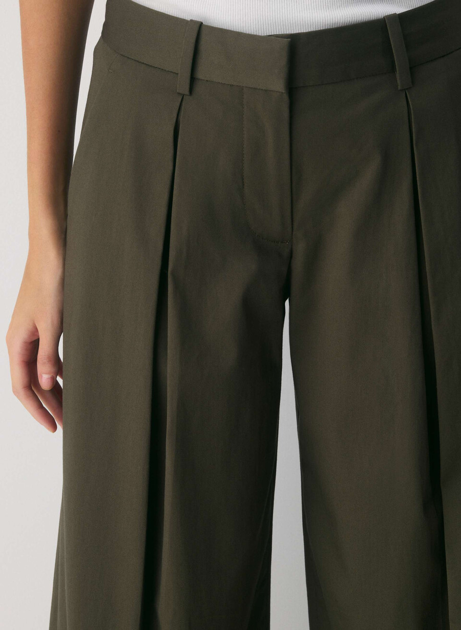 pantaloni middlebury - chino oliva scuro