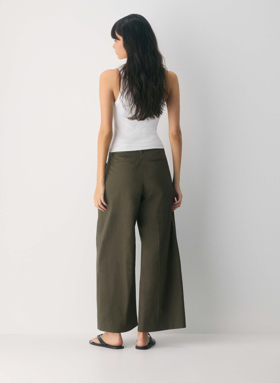 pantaloni middlebury - chino oliva scuro