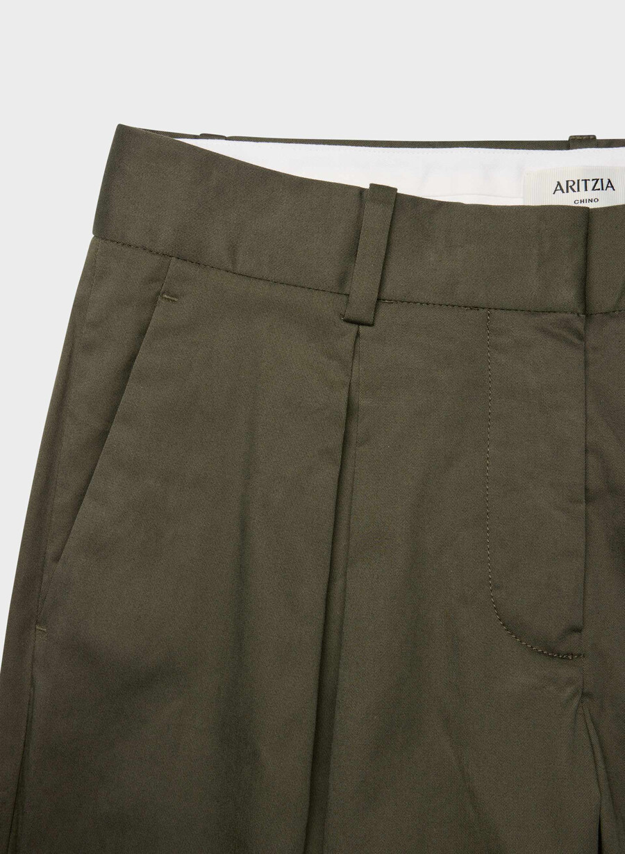 pantaloni middlebury - chino oliva scuro
