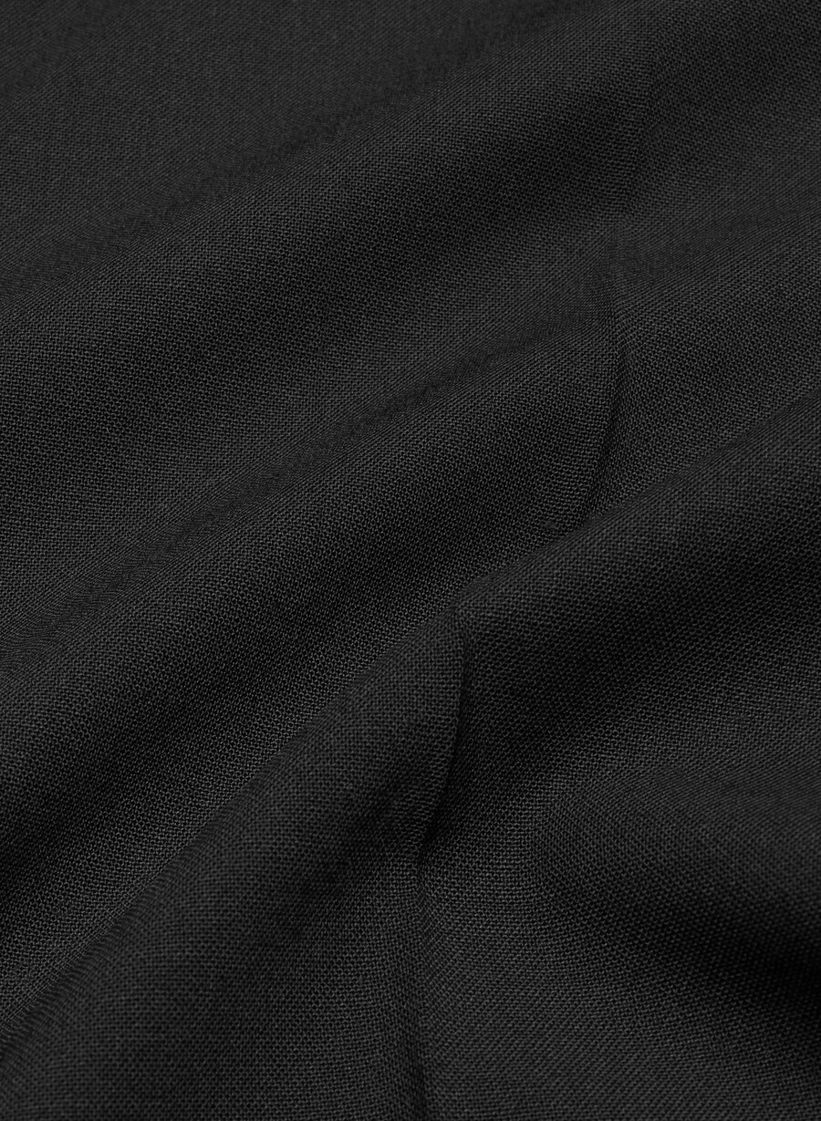 pantaloni in lana new agency nero