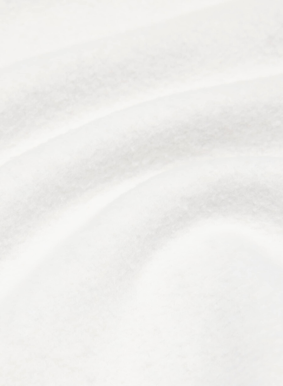 felpa con cappuccio cozy sweatfleece mega raglan collo a imbuto h chrome admiral