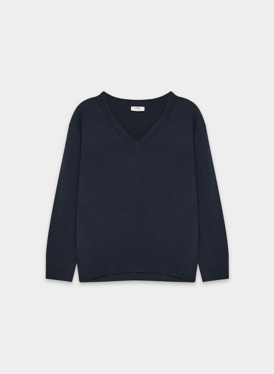 maglione in cashmere nudo admiral