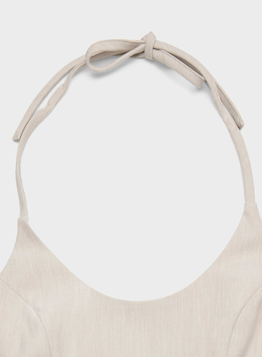 top con scollo allamericana convention heather matte pearl