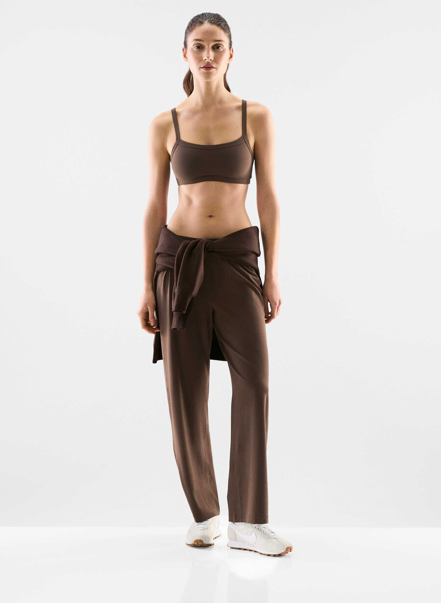 pantaloni da recupero butter rich mocha brown