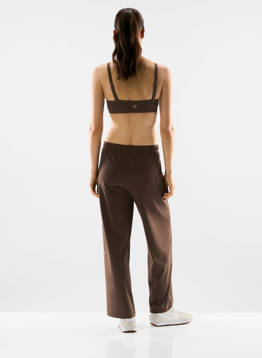 pantaloni da recupero butter rich mocha brown