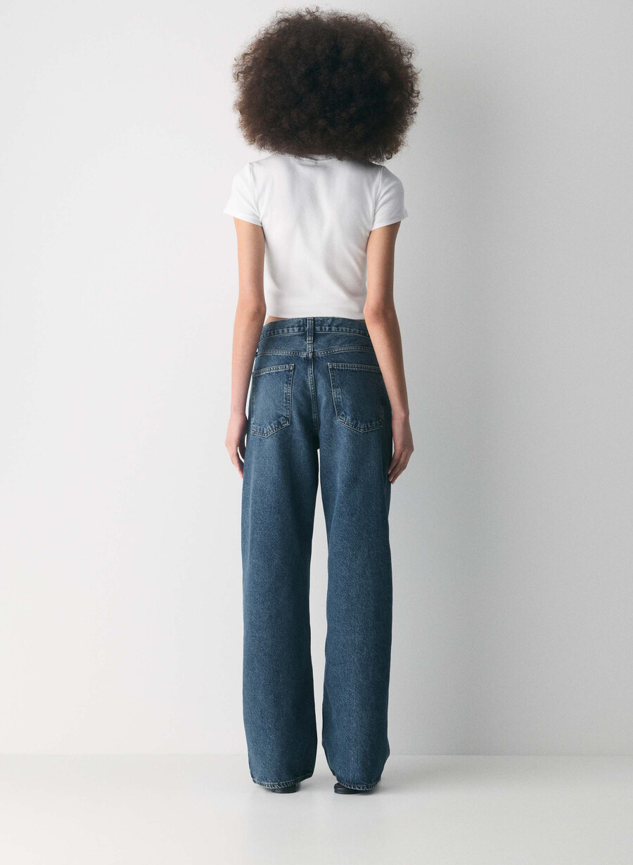 agolde arc criss cross jean forma
