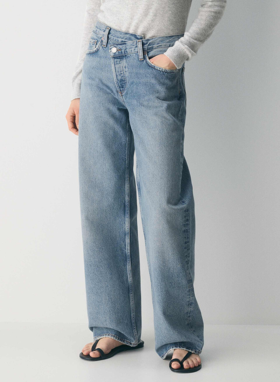 agolde arc criss cross jean conclusione