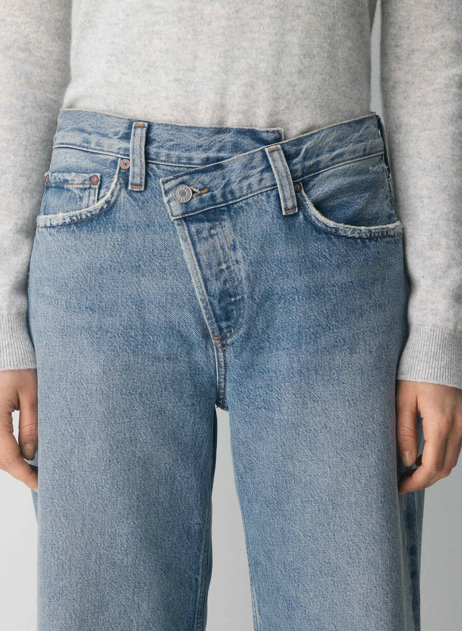 agolde arc criss cross jean conclusione