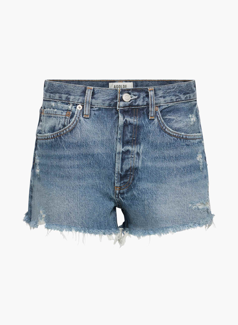 agolde parker jean short dark swapmeet