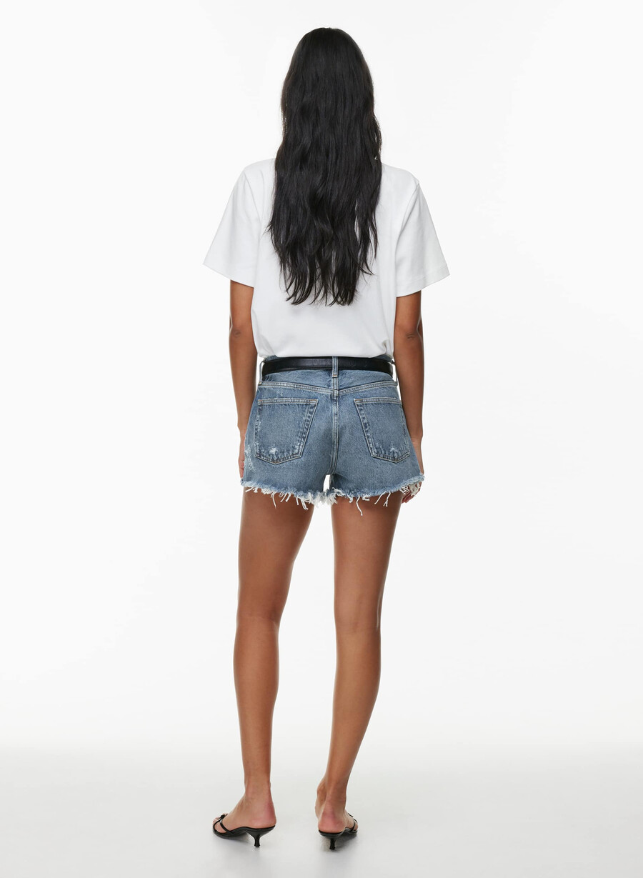 agolde parker jean short dark swapmeet