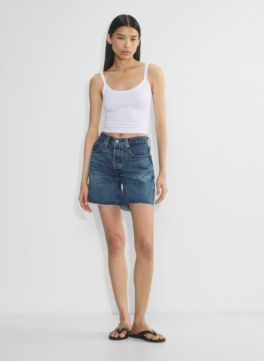 jeans corti levis 501 a metà coscia resignation