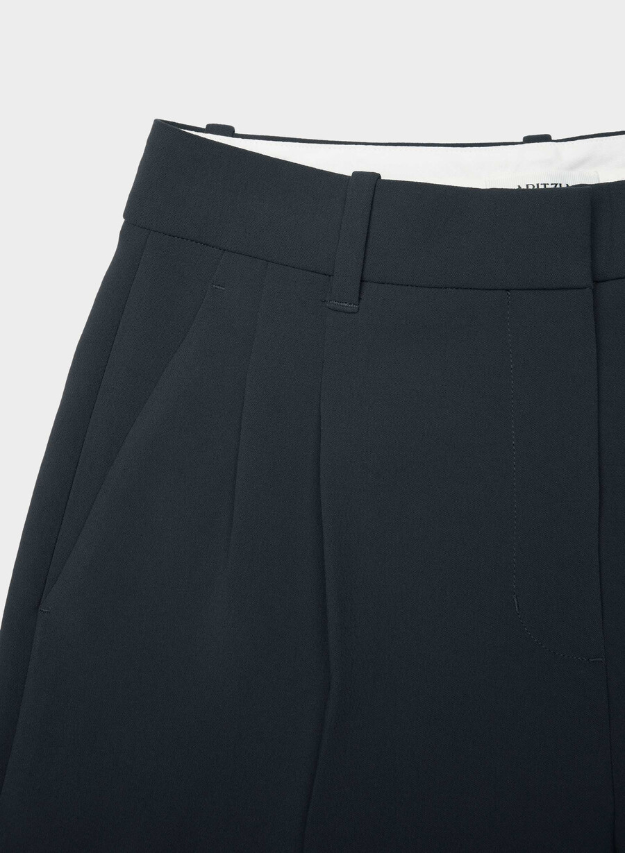 the effortless short long - crepette dark navy