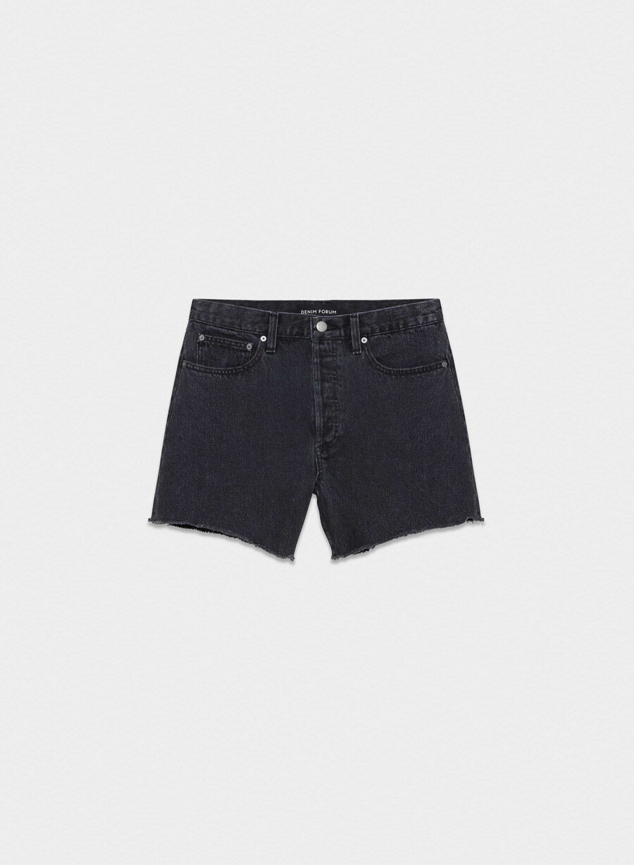 denim forum the ex boyfriend short a metà coscia eyeliner nero