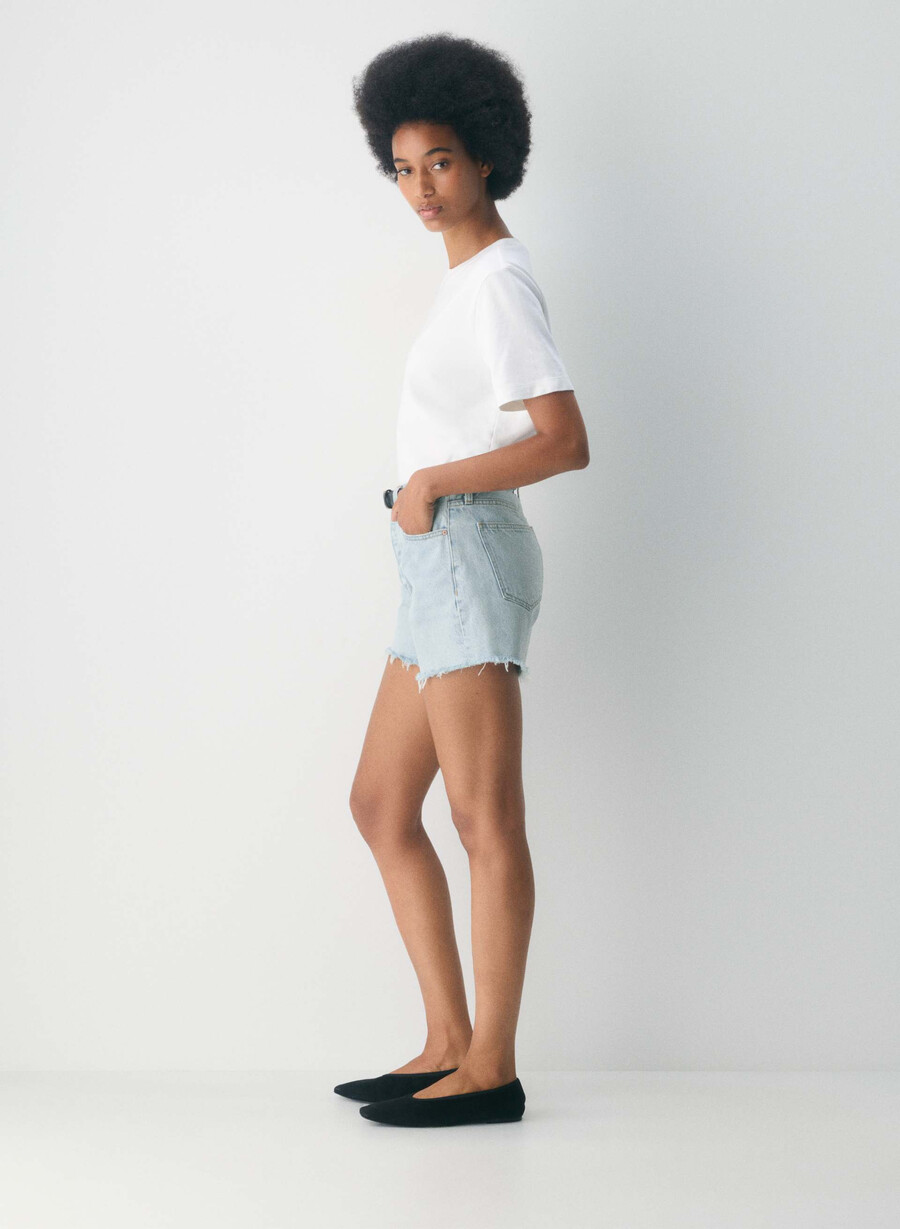 denim forum the ex boyfriend pantaloncini a metà coscia 15 anni brl thr blu