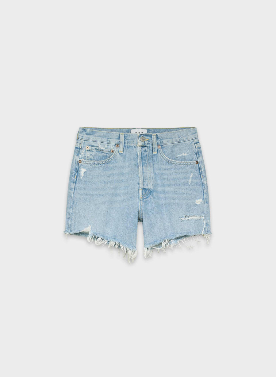 jeans corti lunghi agolde parker swapmeet blue