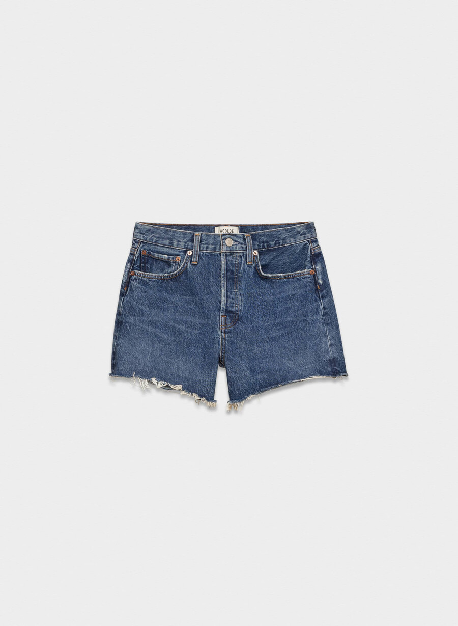 attenzione agolde parker long jean short