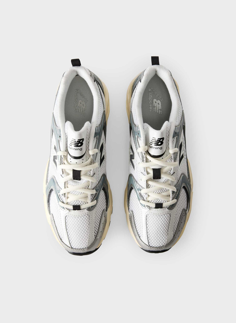 new balance 530 silver met blk cement