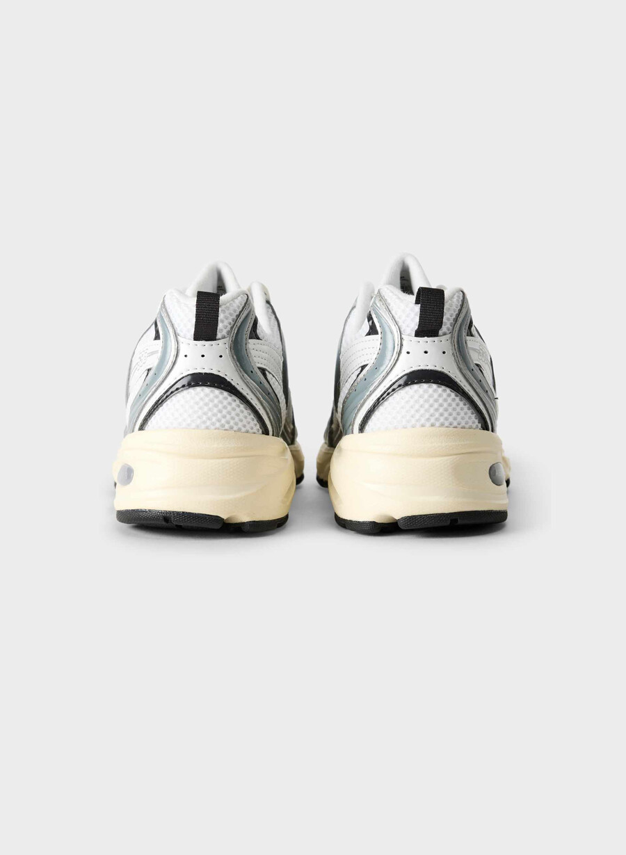 new balance 530 silver met blk cement